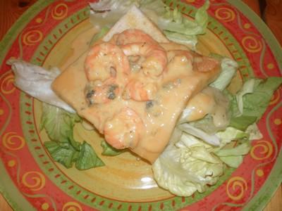 Tartines de crevettes