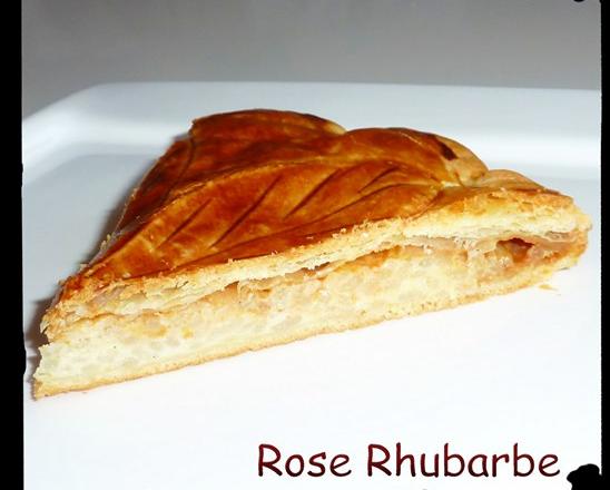 Galette des rois au riz et confiture de lait