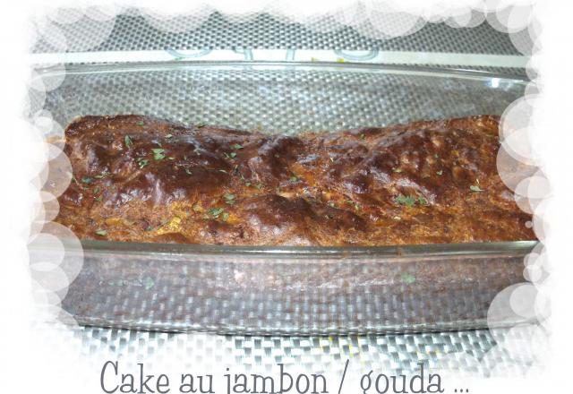 Cake gouda et jambon