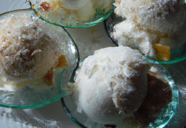 Glace aux cocos de Soissons