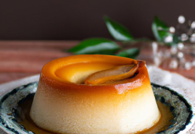 Flan aux poires traditionnel