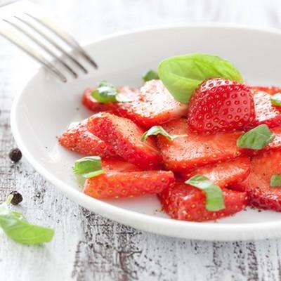 Carpaccio de fraises facile