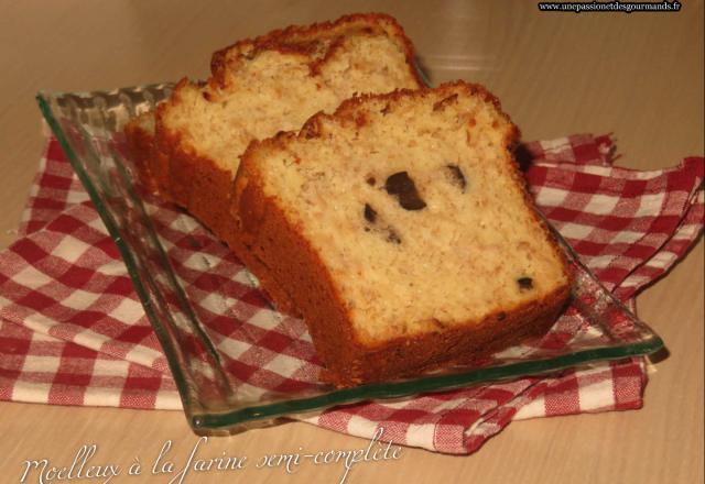 Cake à la farine semi-complète