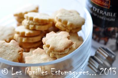 [Québec] Biscuits à l'érable fourrés à la crème au beurre