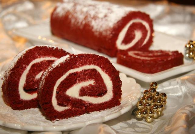 Bûche Red Velvet