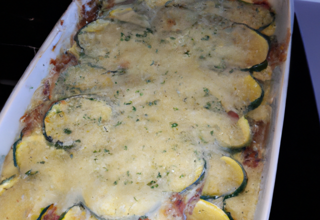 Gratin de courgettes facile et rapide