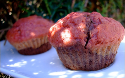 Muffins choco betterave