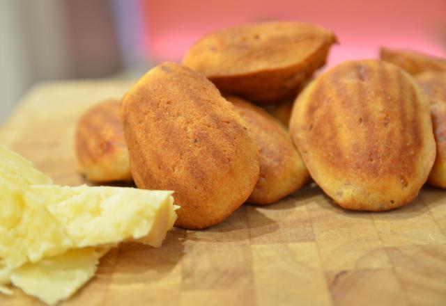 Madeleines au parmesan