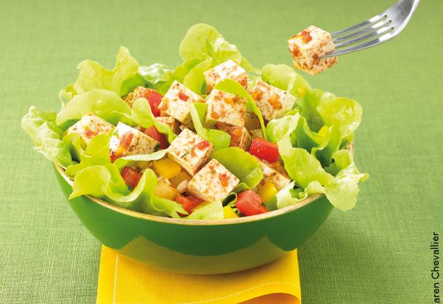 Salade de Tofu aux herbes