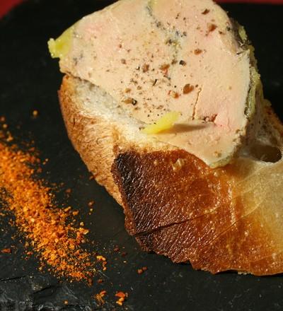 Foie gras de canard du Sud-Ouest au Sauternes