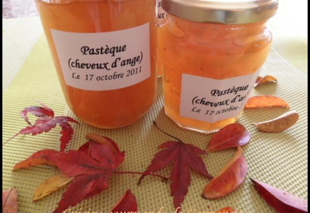 Confiture de pastèque, cheveux d'ange ( Cabelle de angel)