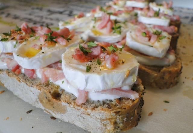 6 idées de tartines de l'entrée au dessert