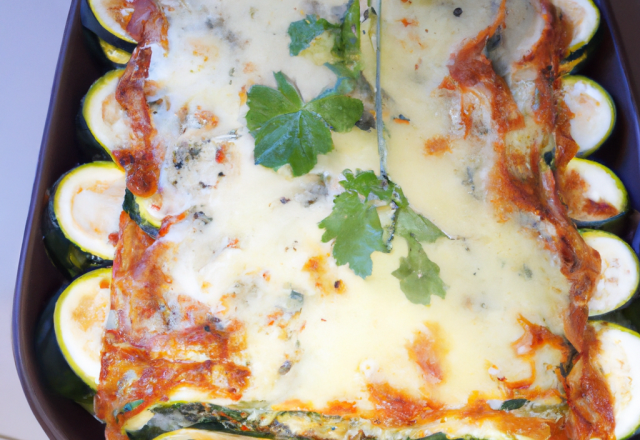 Lasagnes de courgettes facile