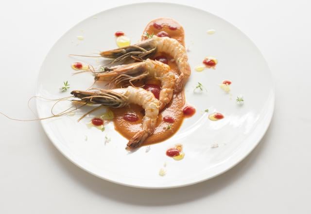 Gambas Bangkok marinées sauce coco à la Passata