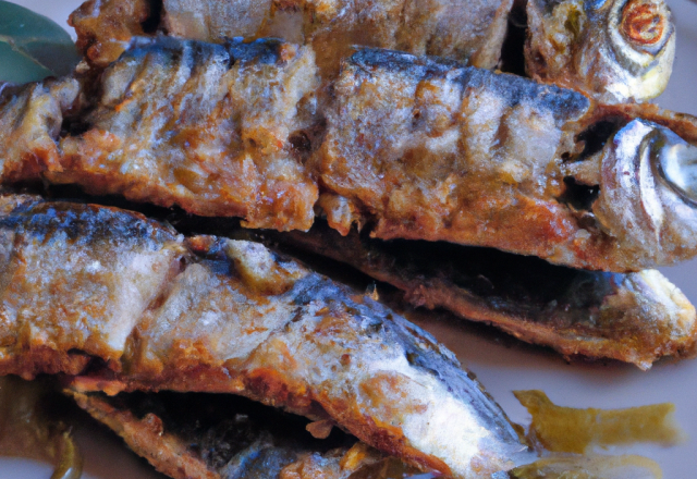 Marinade de sardines à la plancha