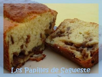 Cake au confit d'oignon et gorgonzola