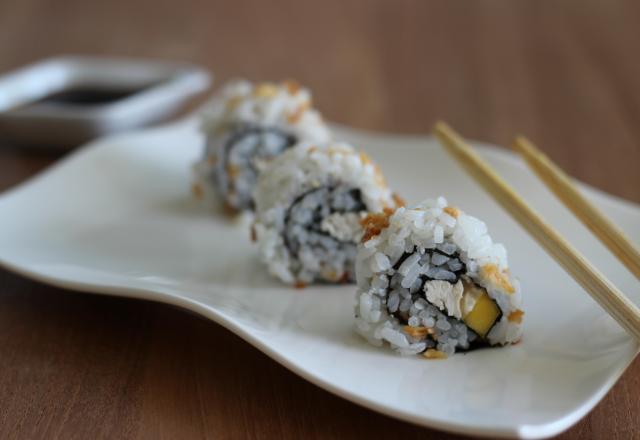 California makis poulet mangue parmesan