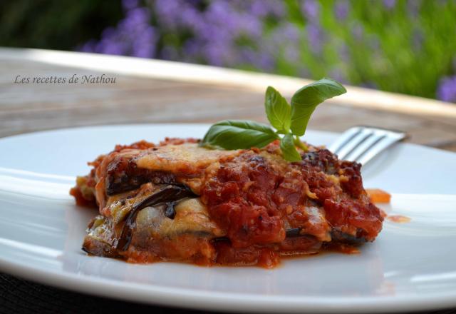 Aubergines à la parmigiana facile