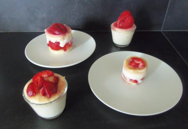 Fraisier aux amandes