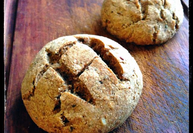 Pain de seigle au graines