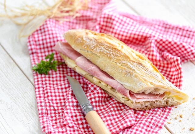 Jambon beurre, le traditionnel sandwich parisien