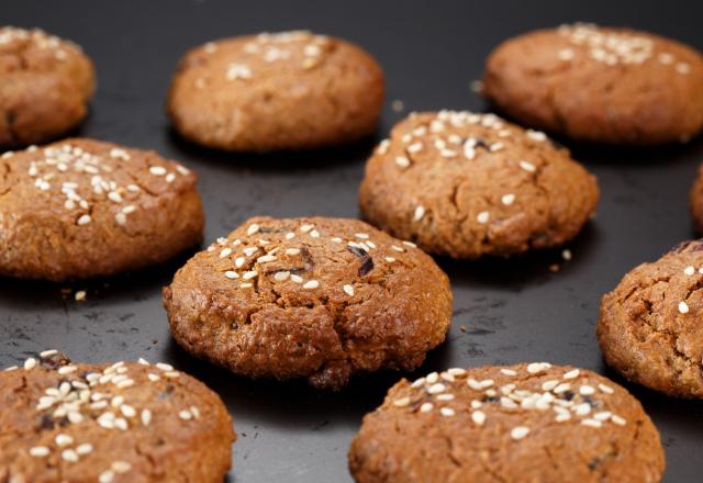 Cookies au chocolat et tahini