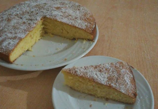 Gâteau au yaourt à la vanille