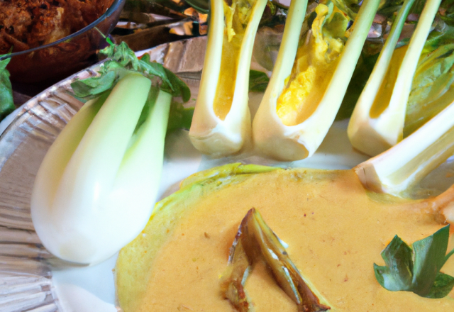 Fondue d'endives au curry