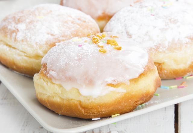 Beignets à la crème pâtissière