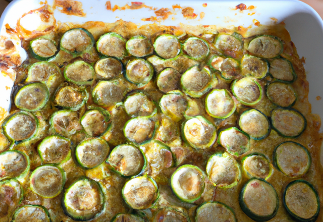 Gratin de courgettes italiennes