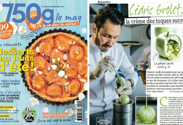 750g Le Mag été 2017 est disponible en kiosque. Chouette !