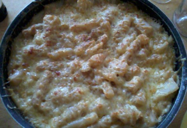 Gratin de salsifis classique