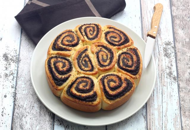 Brioche au pavot façon chinois