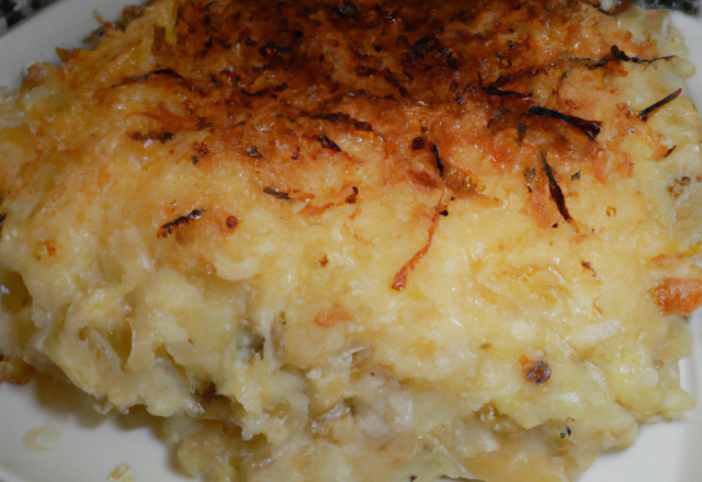 Gratin de riz classique