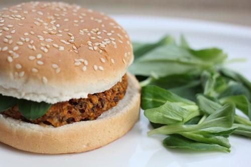 Burger de lentilles à la Mayonnaise