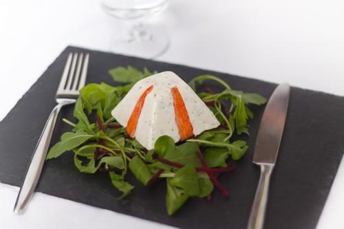 Flans de Chavroux aux herbes et Coraya Suprêmes