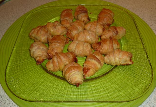 Mini croissants appéritif