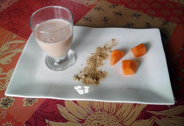 Smoothie au melon et gingembre