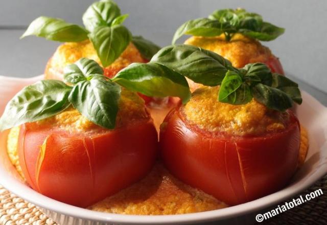 Soufflé en tomates