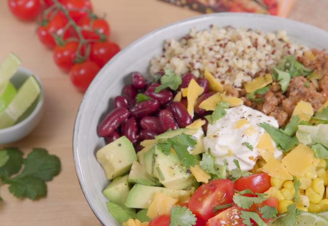 Burrito Bowl au Quinoa