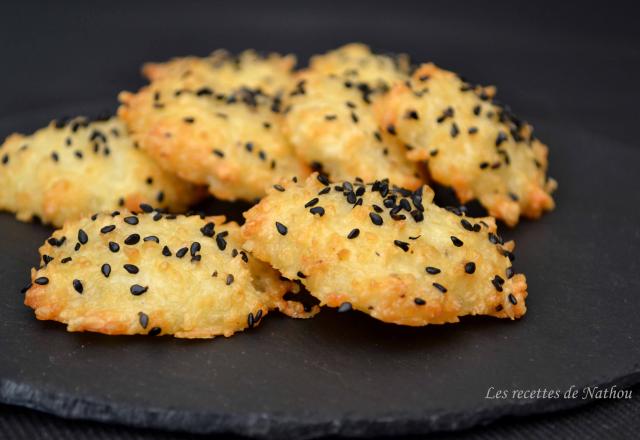 Biscuits apéritifs aux 3 fromages