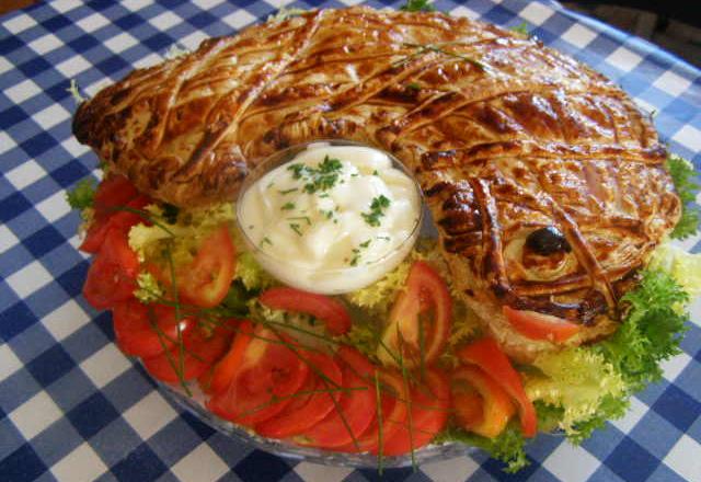 Saumon en croûte