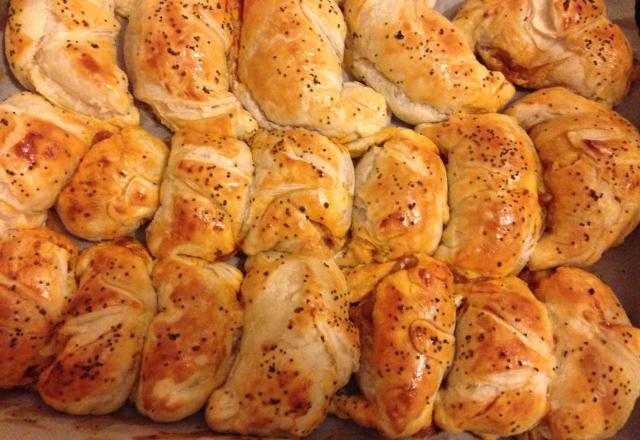 Croissants à la viande hachée