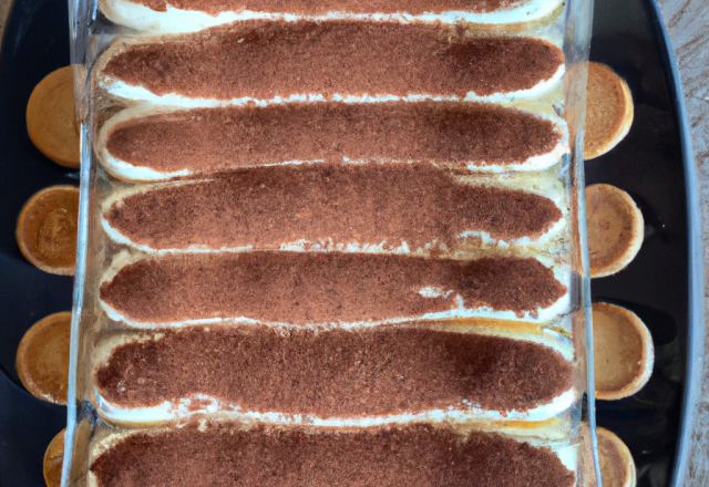 Tiramisu savoureux