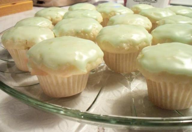 Cupcake noix de coco et lime