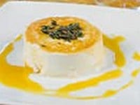 Chèvre Frais à la Gelée d'Orange et à la Mangue Alphonso