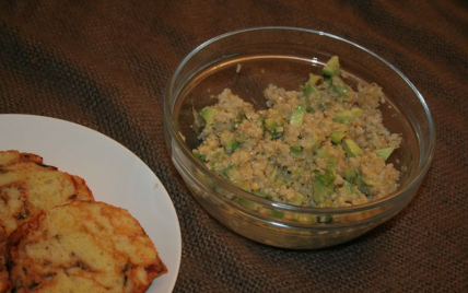 Salade quinoa et avocat