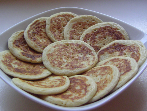 Blinis aux pommes de terre