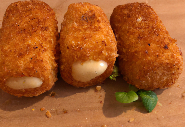 Croquettes de brie de Melun