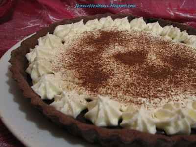 Tarte fondante chocomascarpone